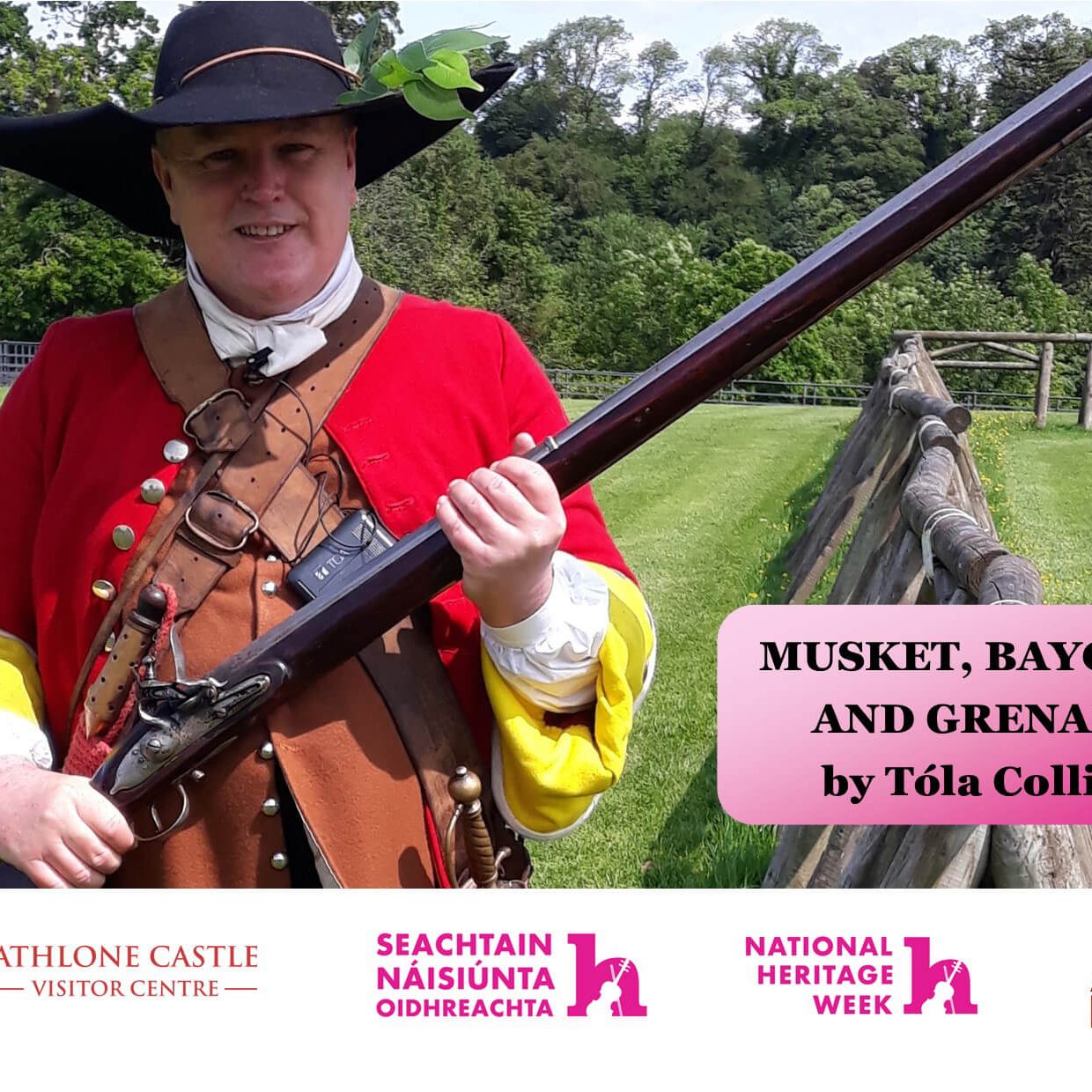 Heritage Week 2021 Tóla Collier at Athlone Castle Heritage Week 2021 event: Tóla Collier at Athlone Castle