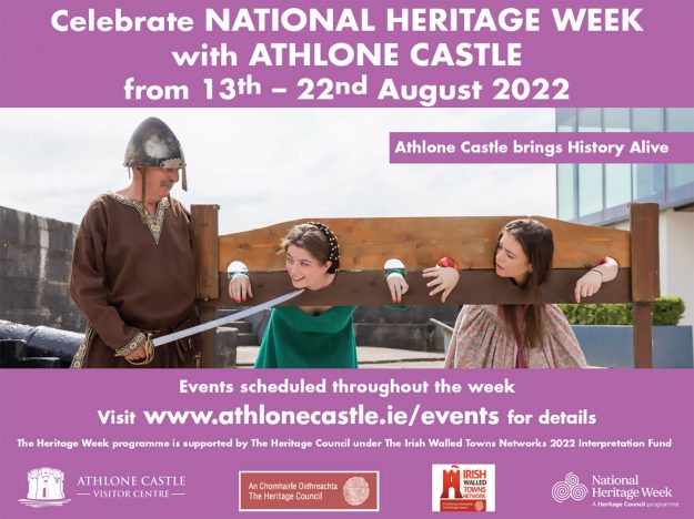 Heritage-Week-2022-at-Athlone-Castle-news Heritage Week 2022 at Athlone Castle