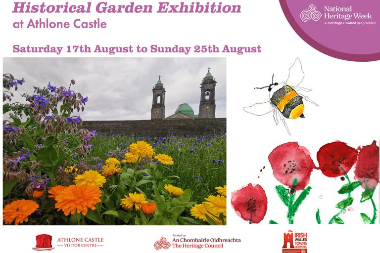 Historical Garden Exhibition at Athlone Castle Visitor Centre as part of Heritage Week 2024