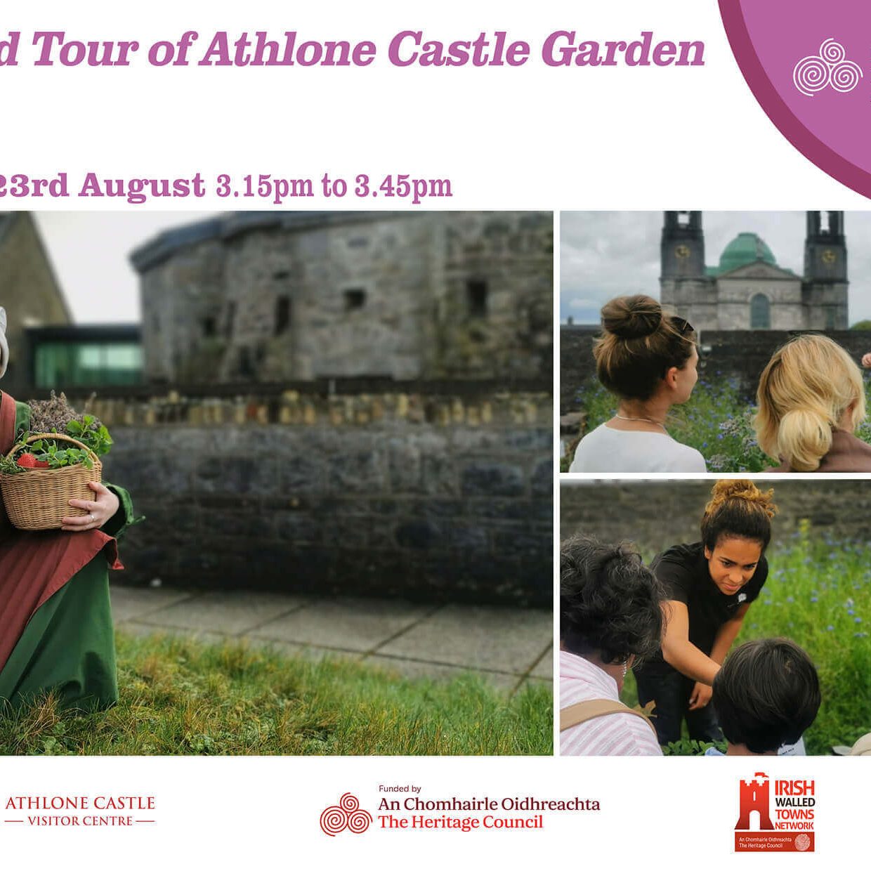 Guided Tour Of Athlone Castle Garden