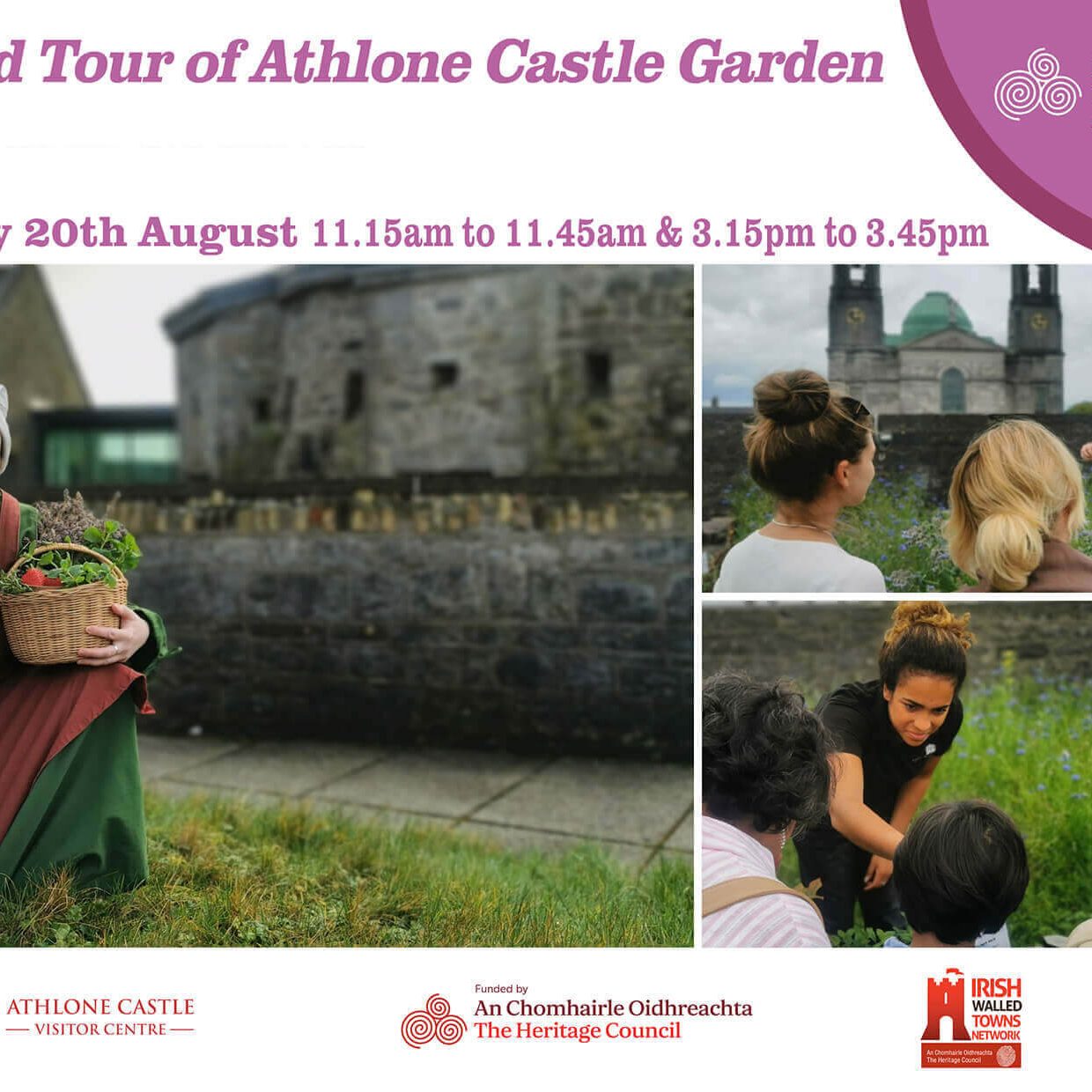 Guided Tour Of Athlone Castle Garden