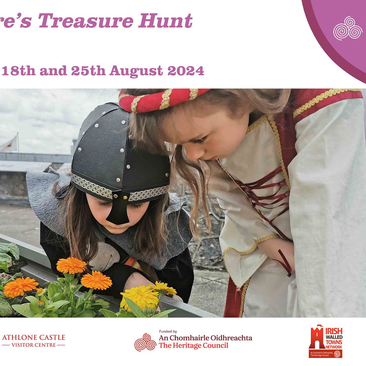 natures-treasure-hunt Nature’s Treasure Hunt Sunday 18th and 25th August 2024 as part of National Heritage Week 2024 at Athlone Castle