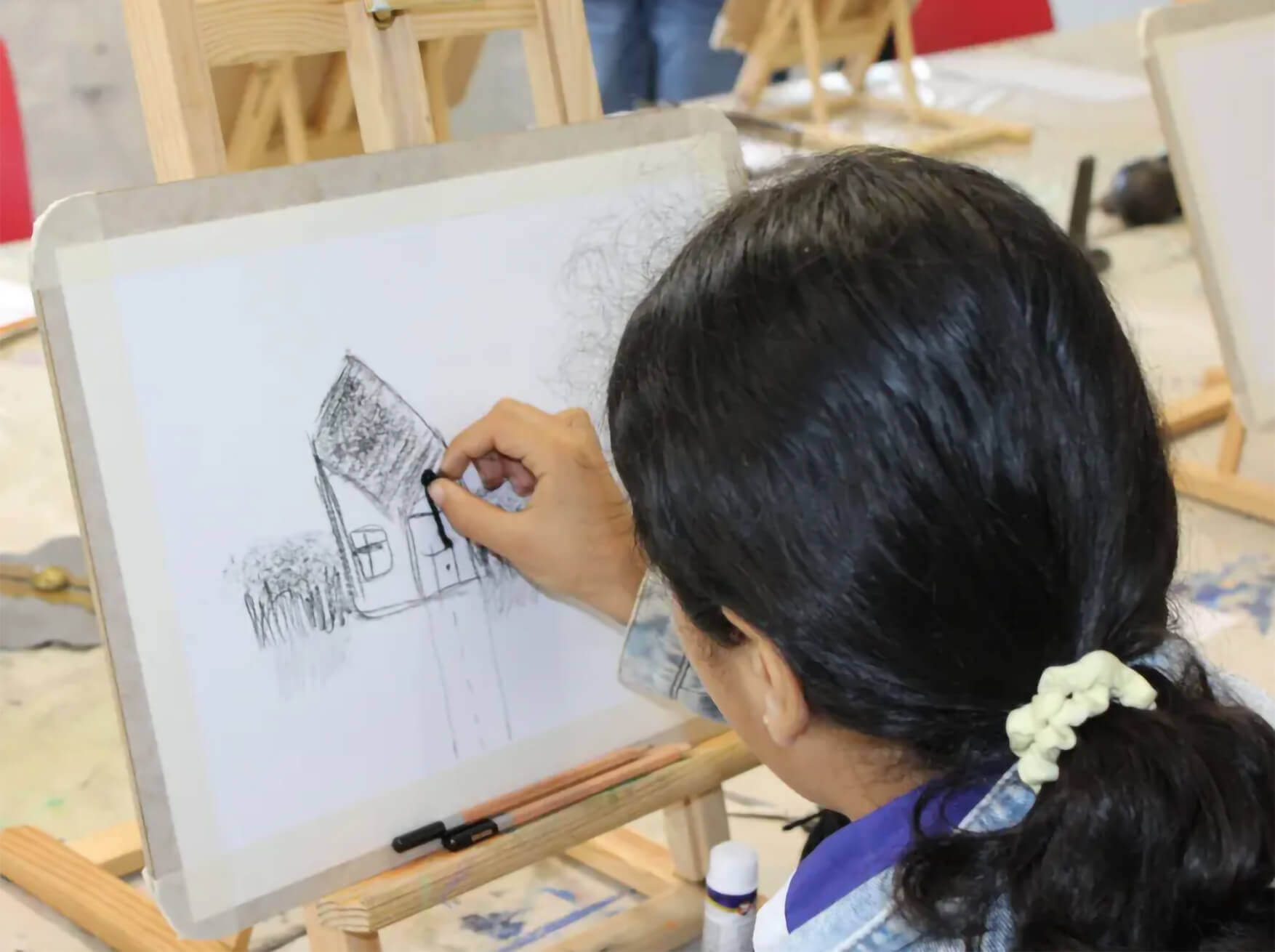 Threads of Place – Children’s Drawing Workshop with Teresa Doyle