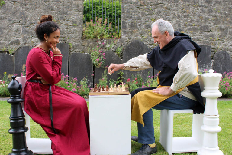 Checkmate! An Epic Live Chess Battle Between the Connaught and Leinster Sides of Athlone