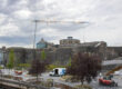 ongoing renovation works at Athlone Castle visitor centre
